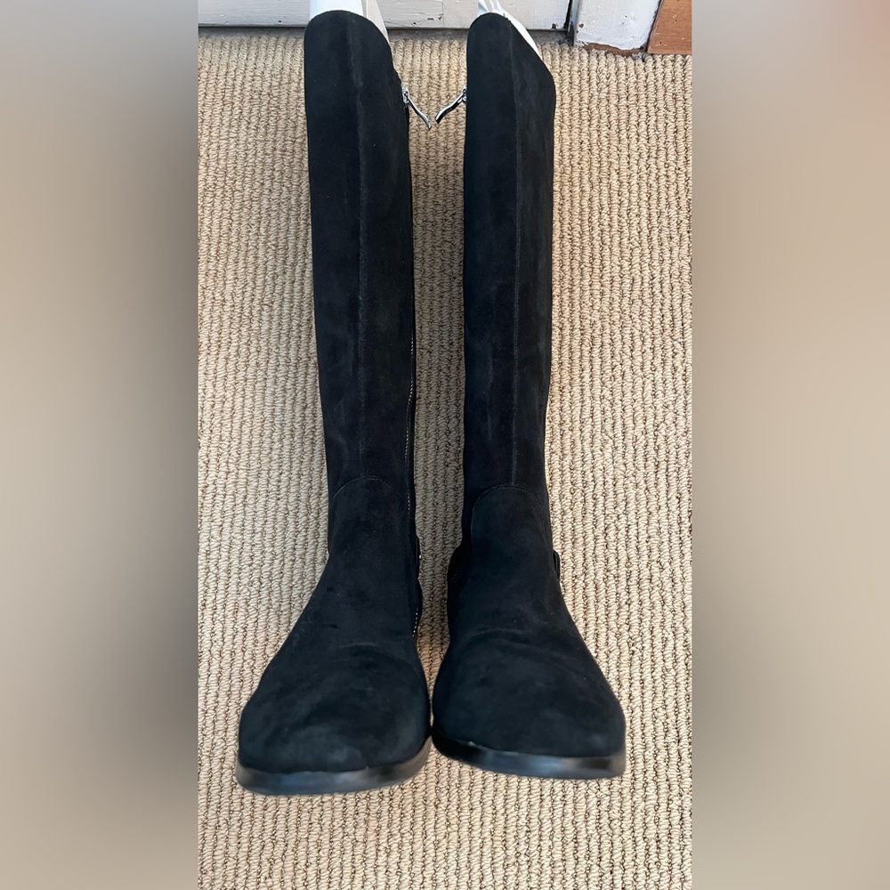 MOVING SALE 🔥 Lands’ End Tall Suede Boots Size 8 - Picture 5 of 8